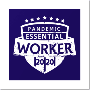 Essential Worker 2020 Posters and Art